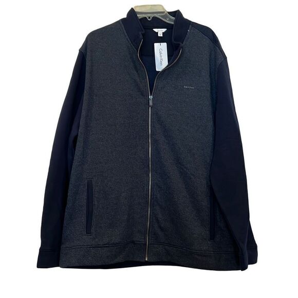 Calvin Klein Men’s Lifestyle Navy Jacket Sz.XXL NWT - Picture 1 of 6